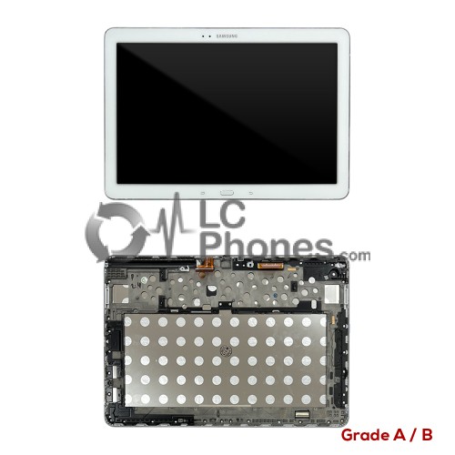 Samsung Galaxy Note Pro 12.2 SM P900 P905 - Full Front LCD Digitizer White (Original Used) Grade A/B