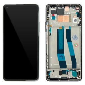 Xiaomi Mi 11 Lite - Full Front LCD Digitizer With Frame Boba Black 