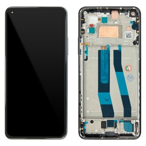 Xiaomi Mi 11 Lite 5G - Full Front LCD Digitizer With Frame Truffle Black 