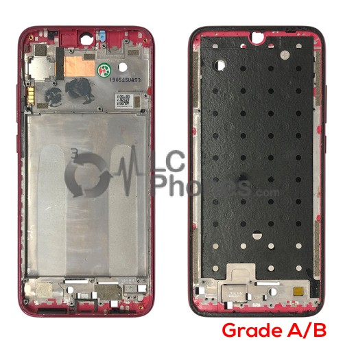 Xiaomi Redmi Note 7 Pro - LCD Frame Nebula Red Used Grade A/B