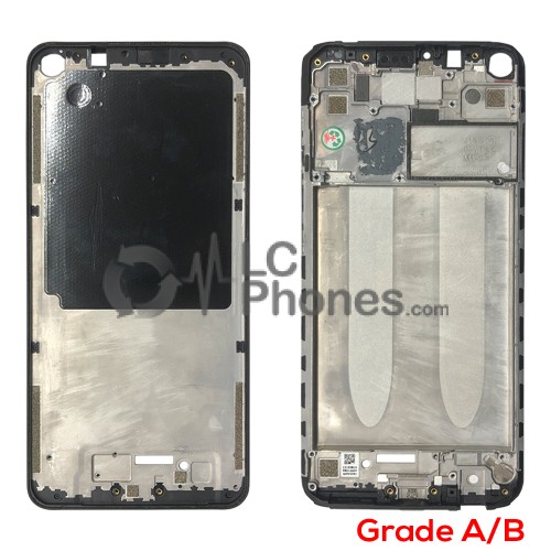 Xiaomi Redmi Note 9 - LCD Frame Midnight Grey Grade A/B