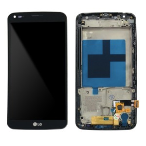 LG G Flex D955 - Full front LCD Digitizer With Frame Black
