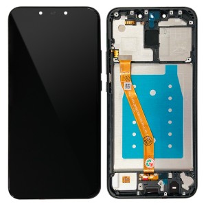 Huawei Mate 20 Lite - Full Front LCD Digitizer with Frame  Black