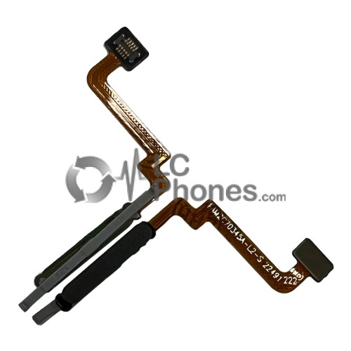 Xiaomi Poco M3 Pro 5G / Redmi Note 10 5G - Fingerprint Flex Cable Power Black