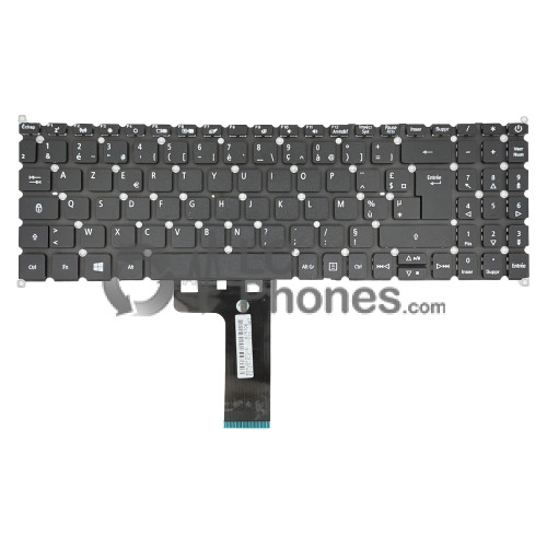 Acer Aspire 5 A515-43 - Keyboard French FR Layout without Backlight Black
