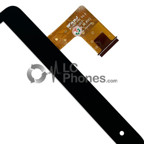 Alcatel 1T 10inch (8082) - Front Glass Digitizer Black WJ2592-FPC V3.0