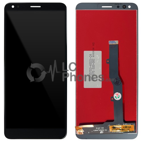 ZTE Blade V9 - Full Front LCD Digitizer Black