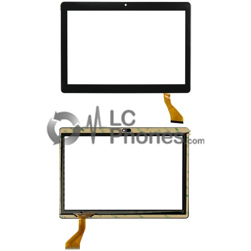 Universal 10.1 inch GT10JTY131 v5.0 - Front Glass Digitizer Black