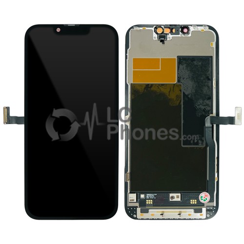 iPhone 13 Pro - Full Front OLED Display Digitizer without Proximity Sensor Black  < Service Pack >