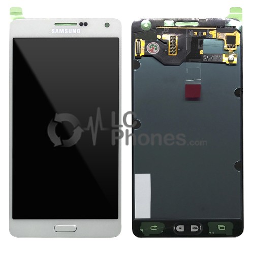 Samsung Galaxy A7 A700 - Full Front LCD Digitizer White < Service Pack >