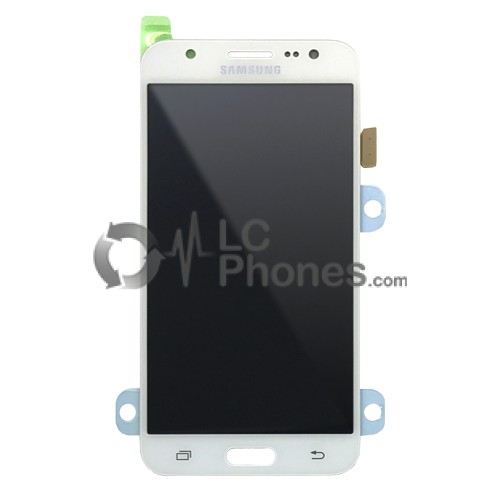 Samsung Galaxy J5 J500F - Full Front LCD Digitizer White < Service Pack >