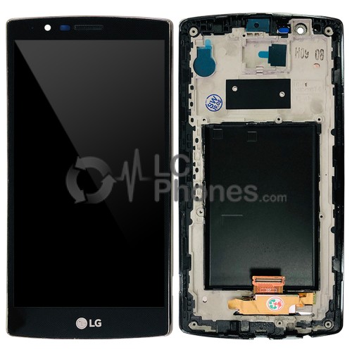 LG G4 H815 H810 H811 - Full Front LCD Digitizer with Frame Black