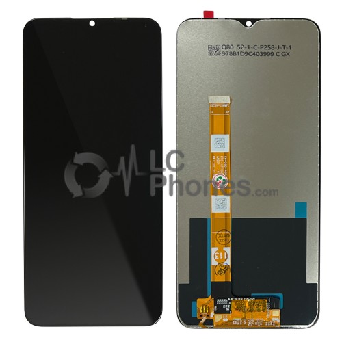 OPPO A16 CPH2269 / A16s CPH2271 / A54S CPH2273 -  Full Front LCD Digitizer Black