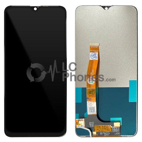 Realme 5 Pro RMX1971 - Full Front LCD Digitizer Black