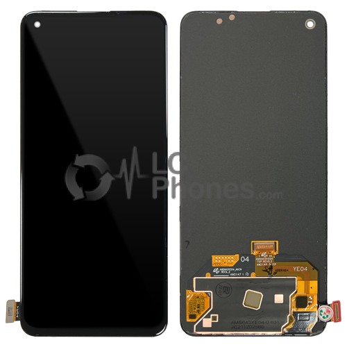 Realme GT Master Edition - Full Front LCD Digitizer Black