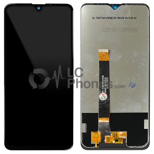 LG K50S - Full Front LCD Digitizer Black