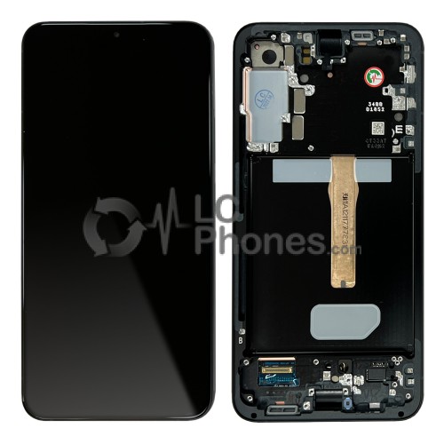 Samsung Galaxy S22+ 5G S906 - Full Front LCD Digitizer with Frame Graphite < Service Pack >