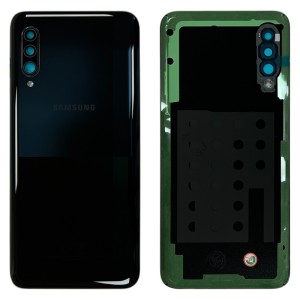 Samsung Galaxy A90 5G A908 - Battery Cover Original with Camera Lens and Adhesive Black 