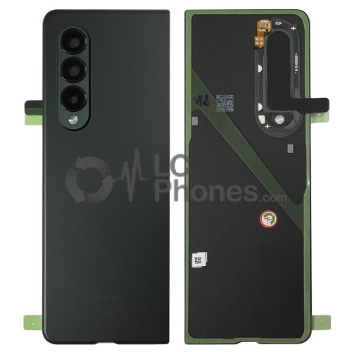 Samsung Galaxy Z Fold3 5G F926 - Battery Cover Original with Camera Lens and Adhesive Phantom Green < Service Pack >