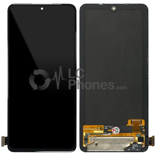 Xiaomi Poco X4 Pro 5G 2201116PG / Redmi Note 11 Pro 5G - Full Front LCD Digitizer Black