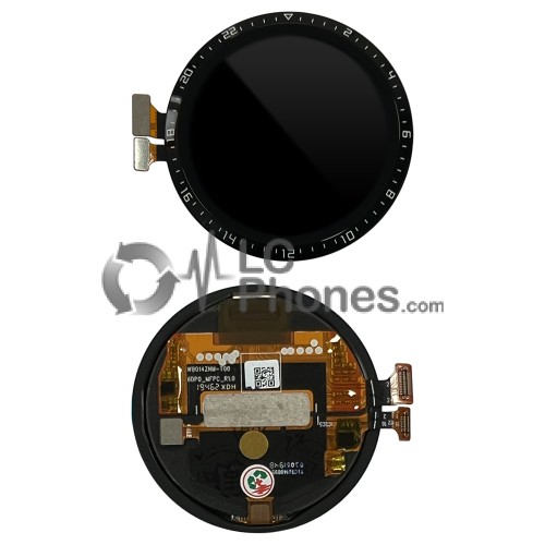 Huawei Watch GT 2 - 46 mm Full Front LCD Digitizer Black