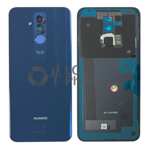 Huawei Mate 20 Lite - Battery Cover Original with Camera Lens and Adhesive Sapphire Blue < Service Pack >