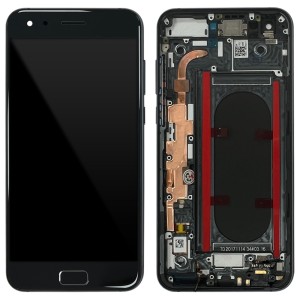 Asus Zenfone 4 Pro ZS551KL Z01GD - Full front LCD Digitizer Black with Frame