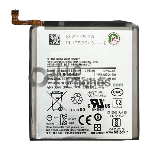 Samsung Galaxy S21 Ultra 5G G998 - Battery EB-BG998ABY 5000 mAh 19.4Wh