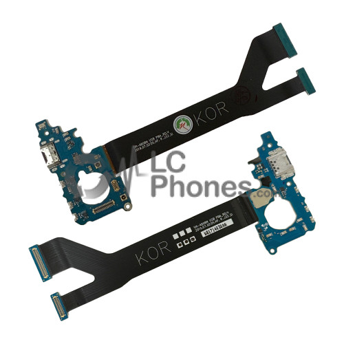 Samsung Galaxy A90 5G A908 - Dock Charging Connector Board + Mainboard Flex < Service Pack >