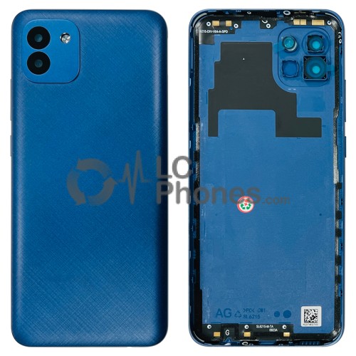 Samsung Galaxy A03 A035M (LATAM Version) - Back Housing Cover Blue