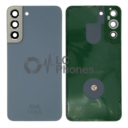 Samsung Galaxy S22+ 5G S906 - Battery Cover with Camera Lens and Adhesive Sky Blue