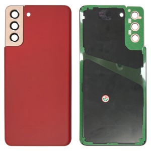 Samsung Galaxy S21+ 5G G996 - Battery Cover with Camera Lens and Adhesive Phantom Red