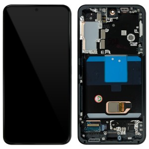 Samsung Galaxy S22 5G S901 - Full Front LCD Digitizer with Frame Graphite 