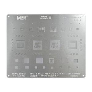 MaAnt - BGA Reballing Stencil for Xiaomi Redmi K30 Pro / Mi 10 / Mi 10 Pro