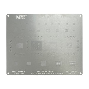 MaAnt - BGA Reballing Stencil for Xiaomi Mi 11 / Mi 11 Ultra / Mi 11 Pro / Mi 11i / Mi 11X Pro / Redmi K40 Pro