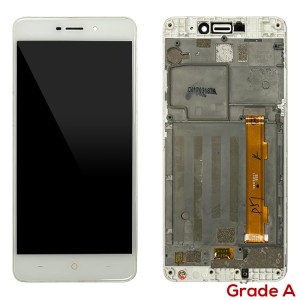 TP-Link Neffos X1 TP902A - Full Front LCD Digitizer With Frame White  Grade A