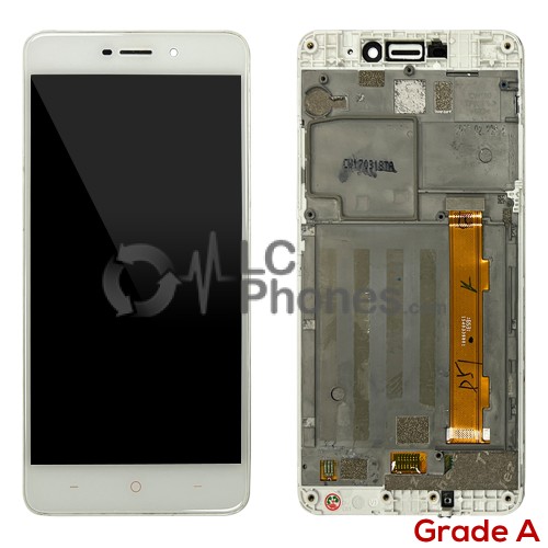 TP-Link Neffos X1 TP902A - Full Front LCD Digitizer With Frame White (Original Used) Grade A