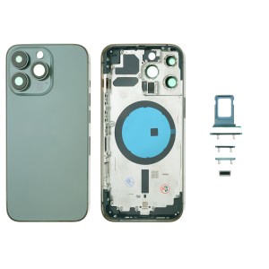 iPhone 13 Pro - Back Housing Cover with Buttons Alpine Green