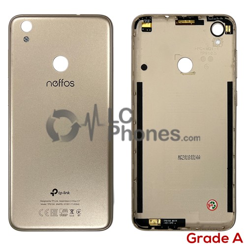 TP-Link Neffos C7 TP910A - Back Housing Gold Used Grade A