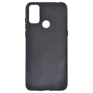 Alcatel 1S 2021 6025H  - Glossy TPU Gel Case Black