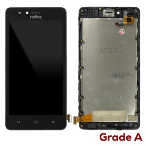 TP-Link Neffos C5s TP704A - Full Front LCD Digitizer with Frame Used Grade A Black