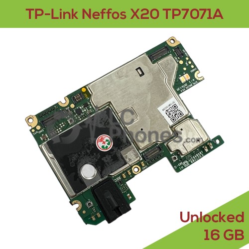 TP-Link Neffos X20 TP7071A - Fully Functional Logic Board 16GB UNLOCKED