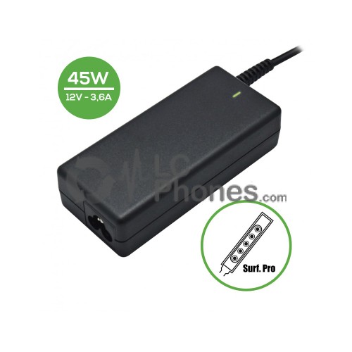 Microsoft Surface Pro / Pro 2 Charger - 45W 12V - 3.6A