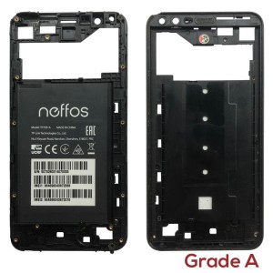 TP-Link Neffos C5 Plus TP7031A - LCD Frame Used Grade A Black