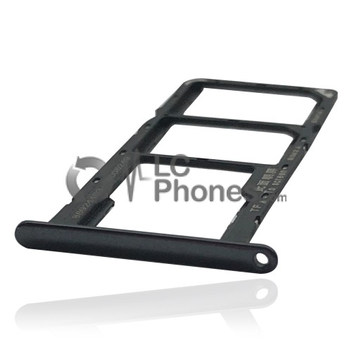 Huawei Y6 2018 ATU-L21 - Sim Tray Holder Black