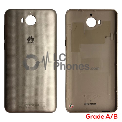 Huawei Ascend Y6 2017 - Back Housing Cover Used Grade A/B Gold