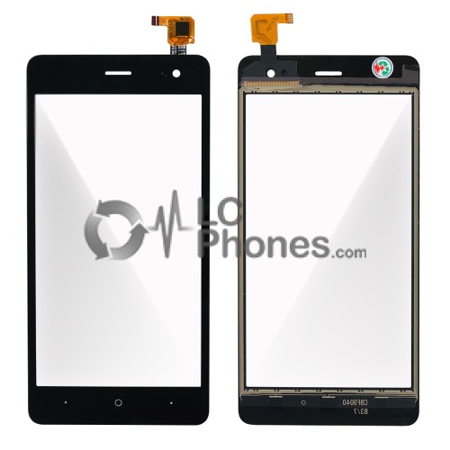 Wiko Jerry 2 - Front Glass Digitizer Black