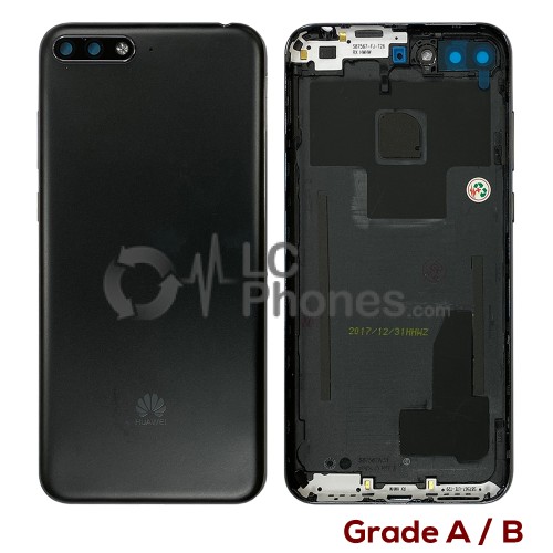 Huawei Y6 2018 ATU-L21 - Back Housing Cover Used Grade A/B Black