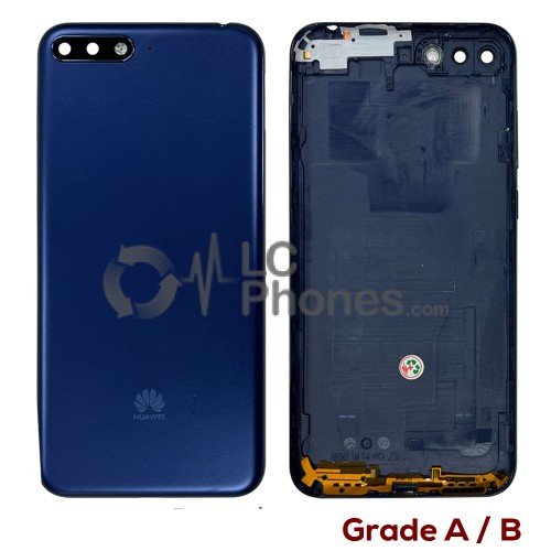 Huawei Y6 2018 ATU-L21 - Back Housing Cover Used Grade A/B Blue