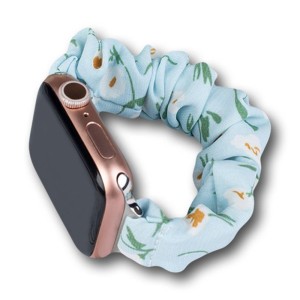 Apple Watch 2 / 3 / 4 / 5 /6 / 7 / SE ( 38 / 40 / 41mm) - Fabric Strap Bracelet on Elastic Blue